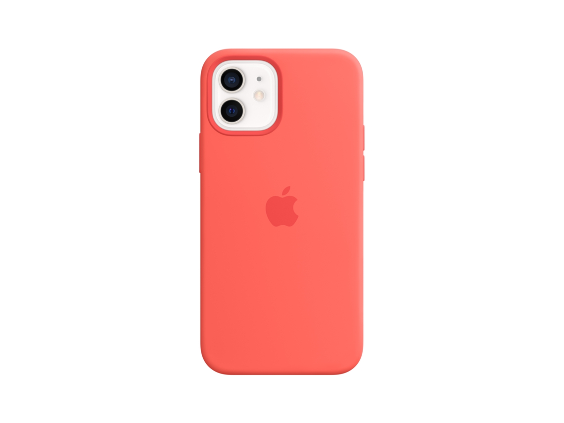 Funda MagSafe iPhone 12/ 12 Pro APPLE Silicona Pomelo Rosa