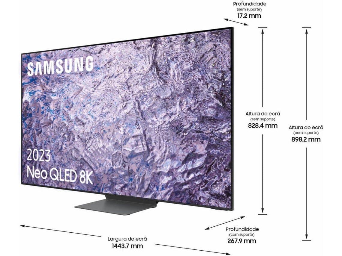 TV SAMSUNG TQ65QN800CTXXC (Neo QLED - 65'' - 165 cm - 8K Ultra HD