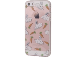 Carcasa iPhone SE, 5, 5s KUNFT Bunnies Blanco