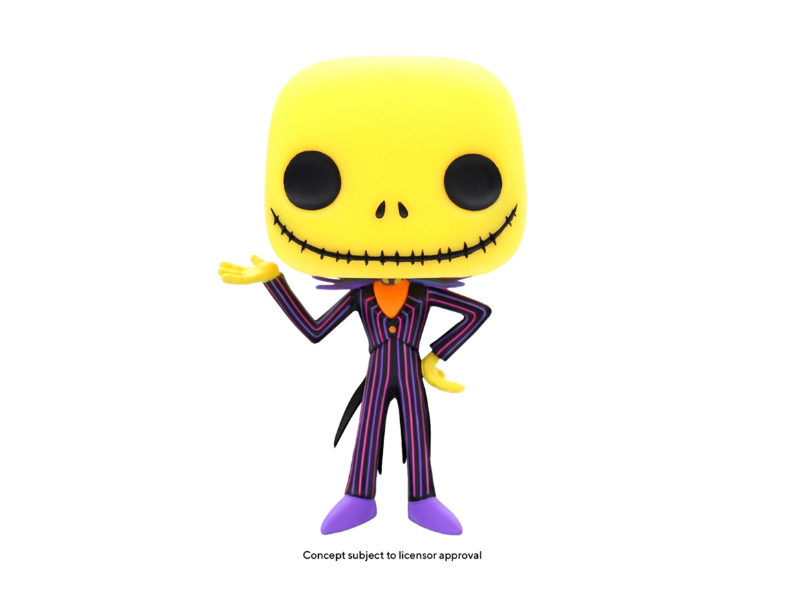 Figura FUNKO Pop! Pesadilla Antes de Navidad: Jack BLKLT