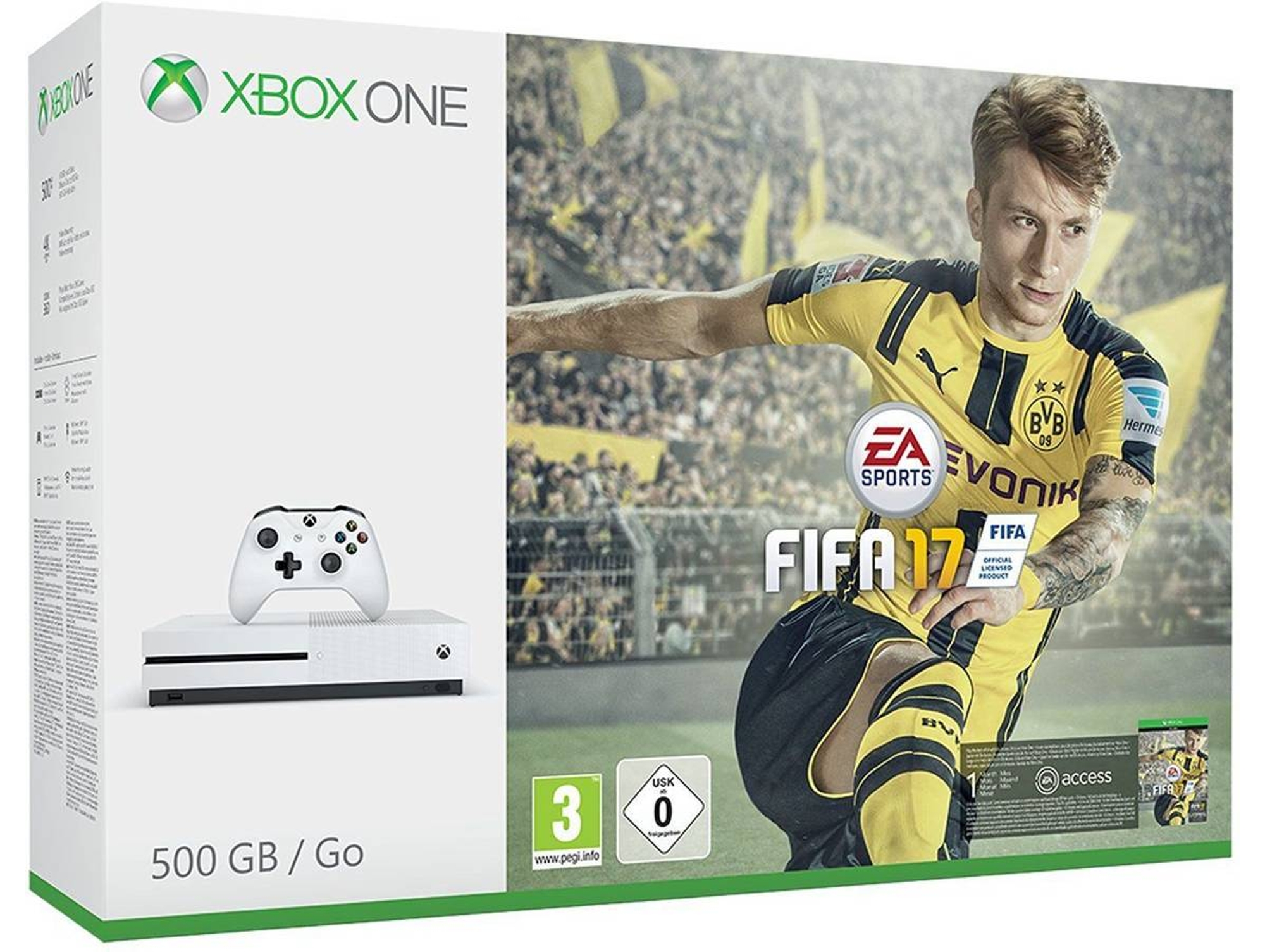 Consola Xbox One Standard + FIFA 17 (1 TB)