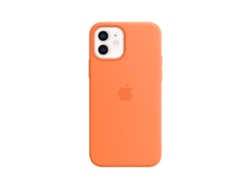Funda MagSafe iPhone 12/ 12 Pro APPLE Silicona Naranja Kumquat