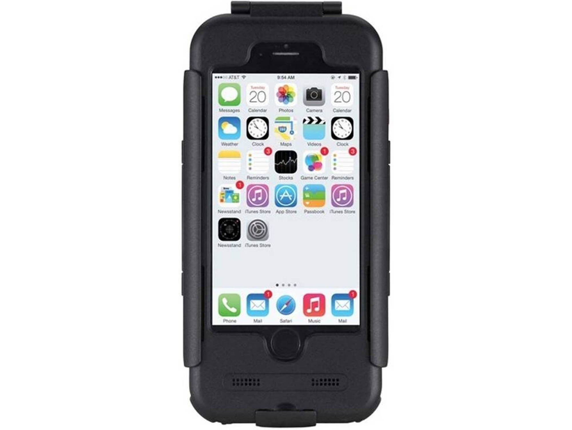 Soporte TIGRA Bicicleta iPhone 6, 6s Negro