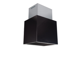 Campana de Isla NODOR Cube Glass Bk (645 m3/h - 62 cm - Negro)