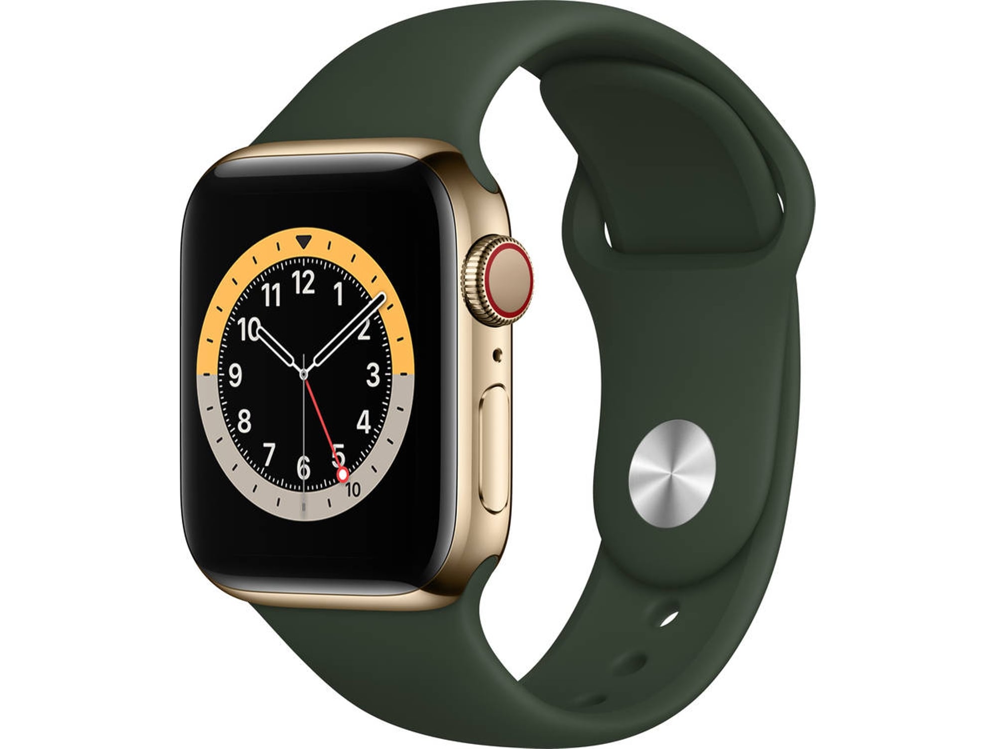 APPLE Watch Series GPS+Cellular 40mm Acero oro Verde Worten Canarias