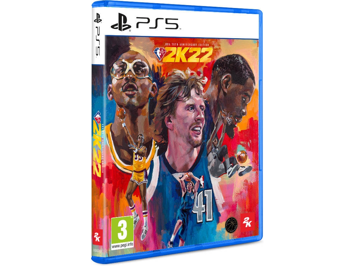 Juego PS5 NBA 2K22 75th Anniversary