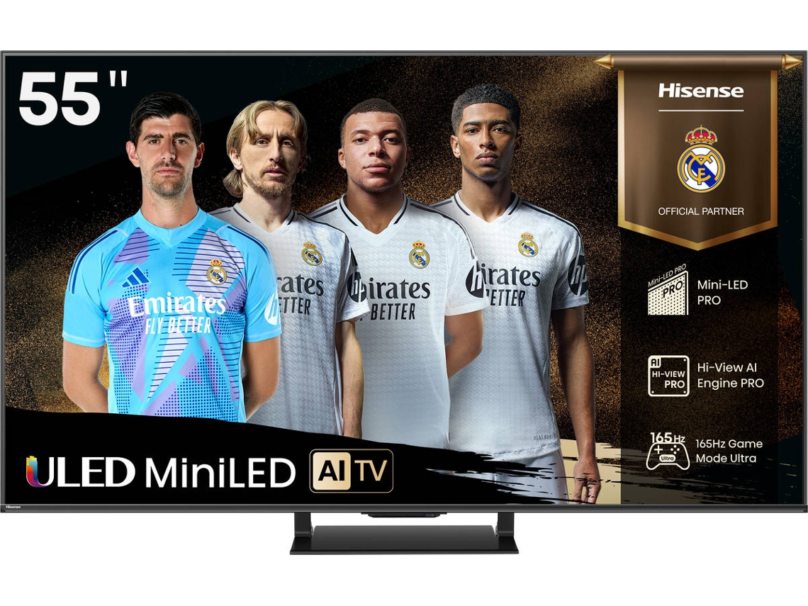 TV HISENSE 55U7Q PRO (Mini LED 165Hz - 55'' - 139 cm - 4k Ultra HD - Smart TV)