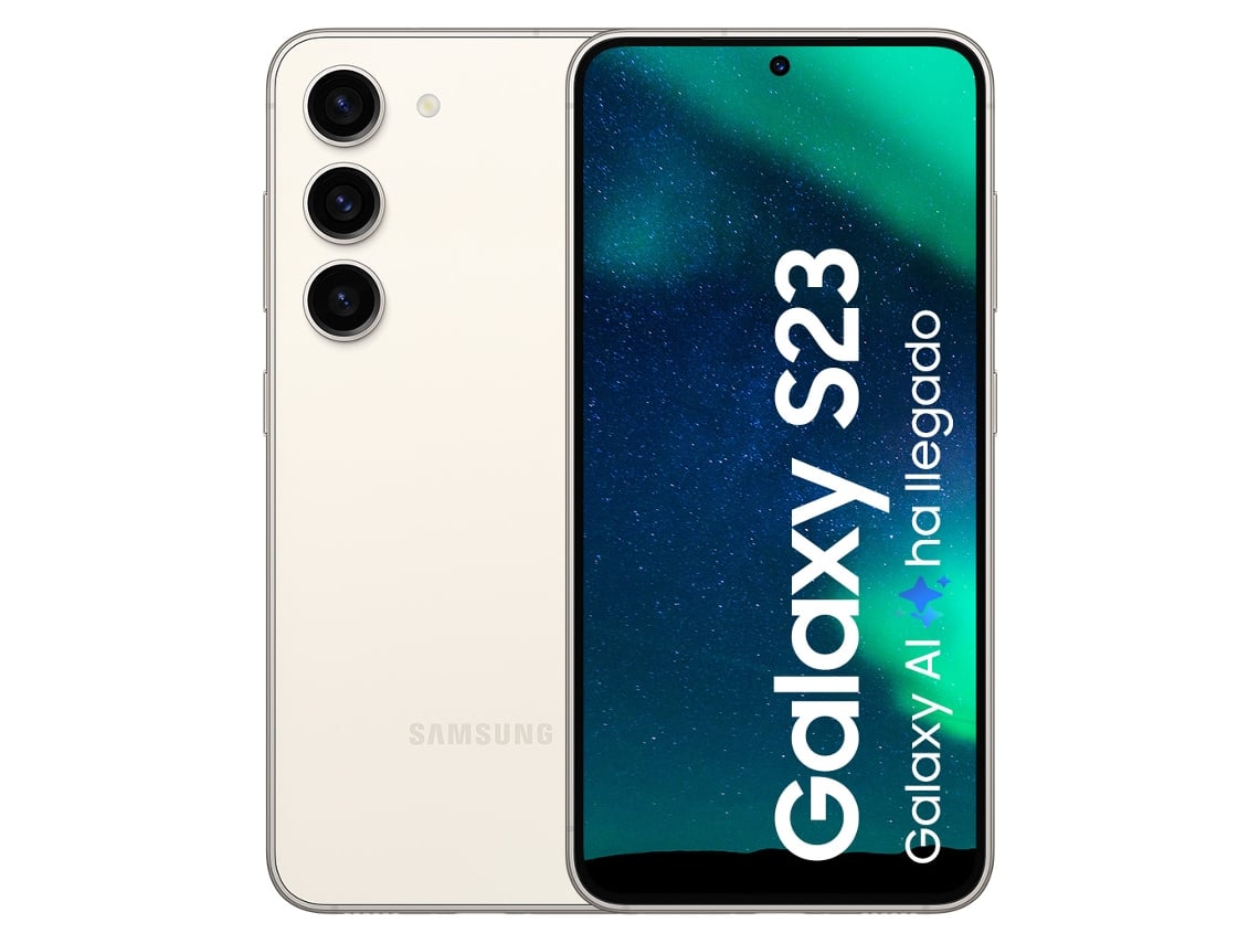 Smartphone SAMSUNG Galaxy S23 5G (6.1'' - 8 GB - 256 GB - Blanco