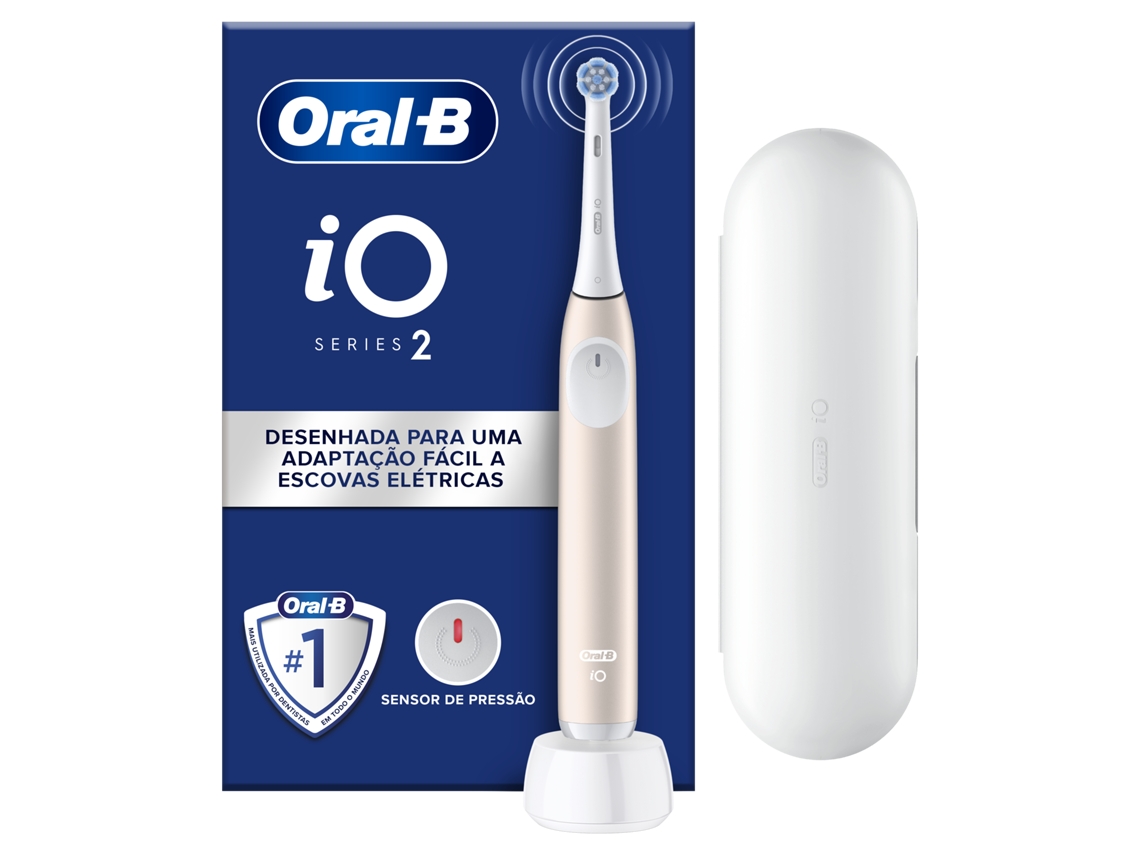 Cepillo de Dientes Eléctrico ORAL-B IO2 Rosa (1 Unidad)