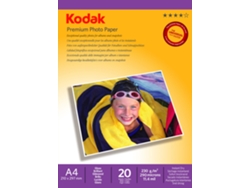 Papel Foto KODAK Hight Glossy A4 230G 20F