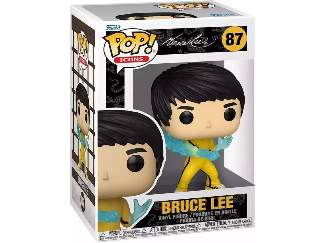 Figura FUNKO Pop! Icons: Bruce Lee (Possível Chase)