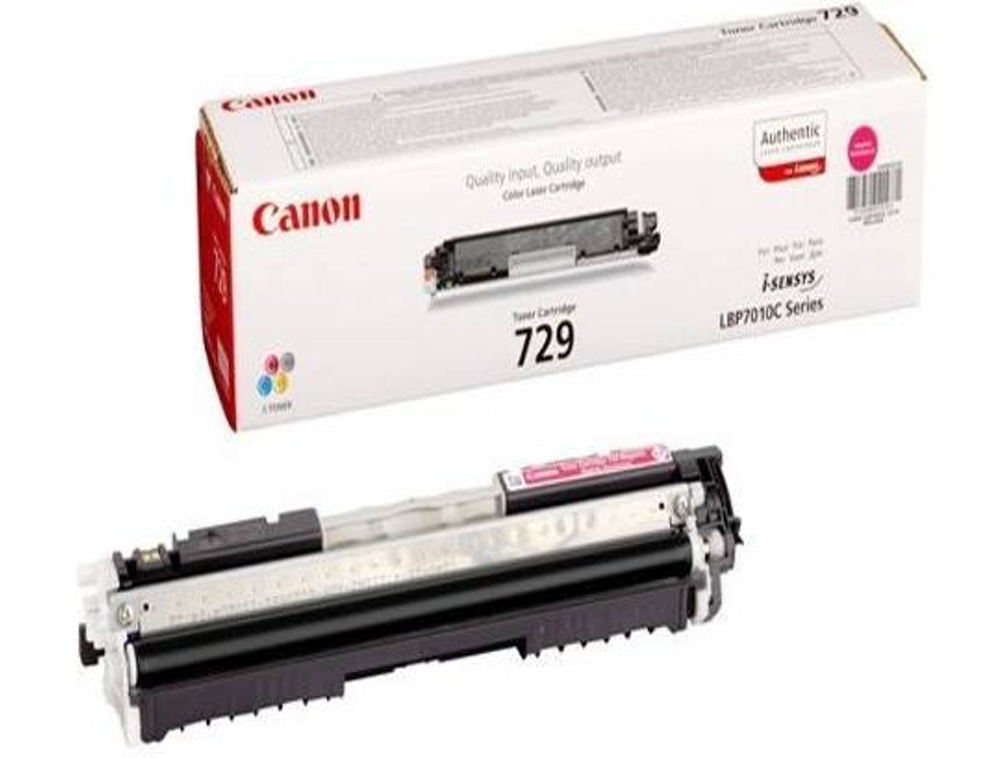 Cartucho de tóner Original CANON 729 Magenta  para i-SENSYS LBP7010C, LBP7018C