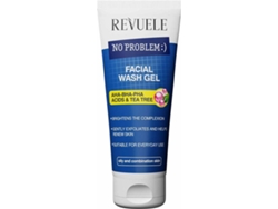 Gel de Limpieza Facial REVUELE No Problem AHA-BHA Acids and Tea Tree (200 ml)