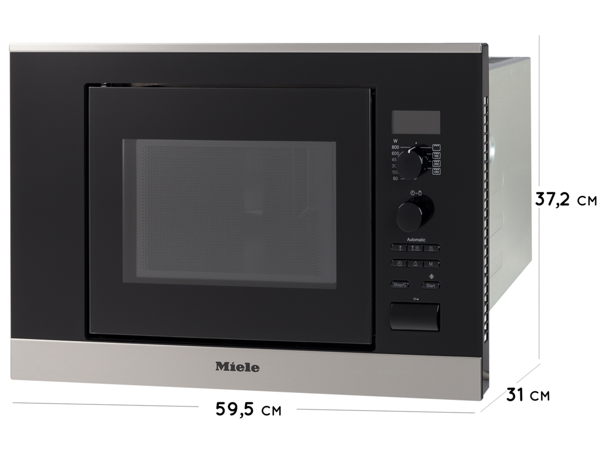 Micro-ondas encastre MIELE 6032 SC INOXSTEEL
