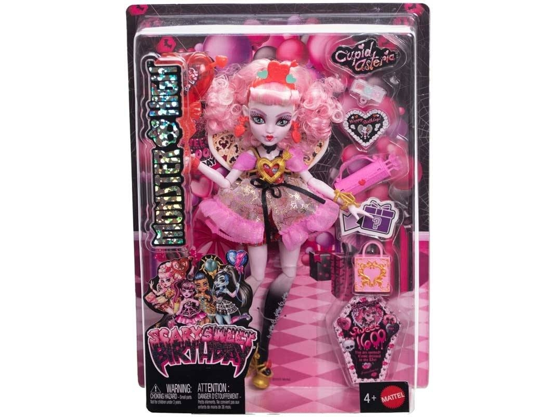 Muñeca MATTEL Monster High Aniversario: Cupid Asteria (edad mínima recomendada: 4 años)
