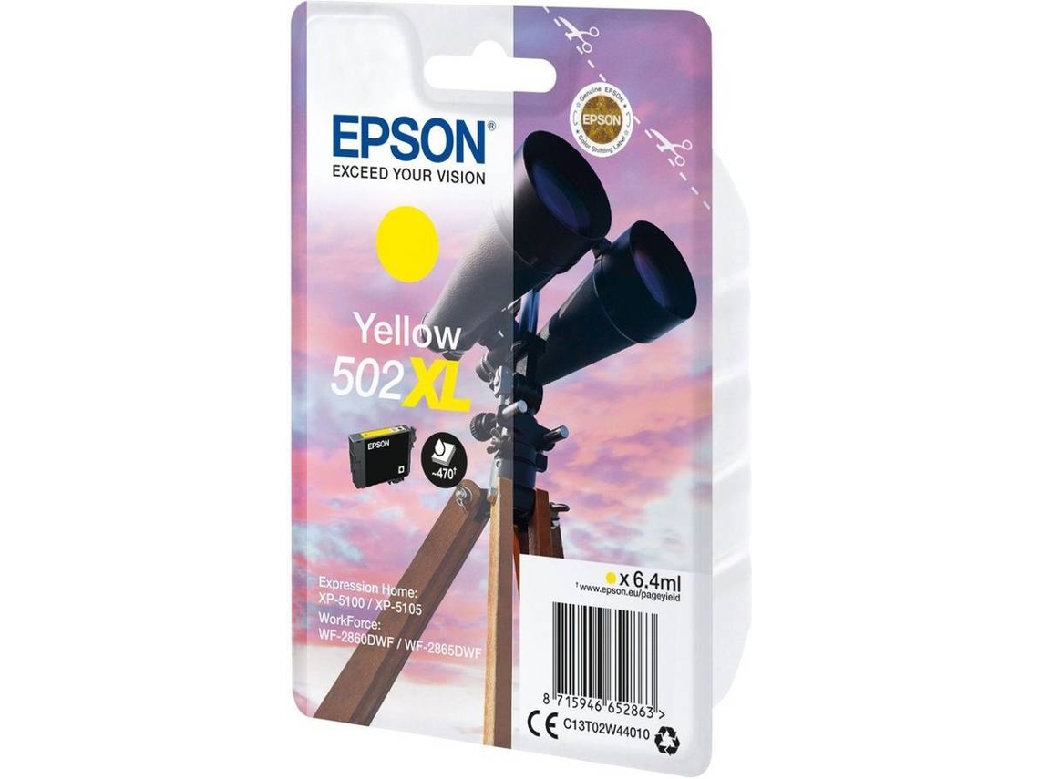 Cartucho de tinta EPSON 502 XL -C13T02W44020