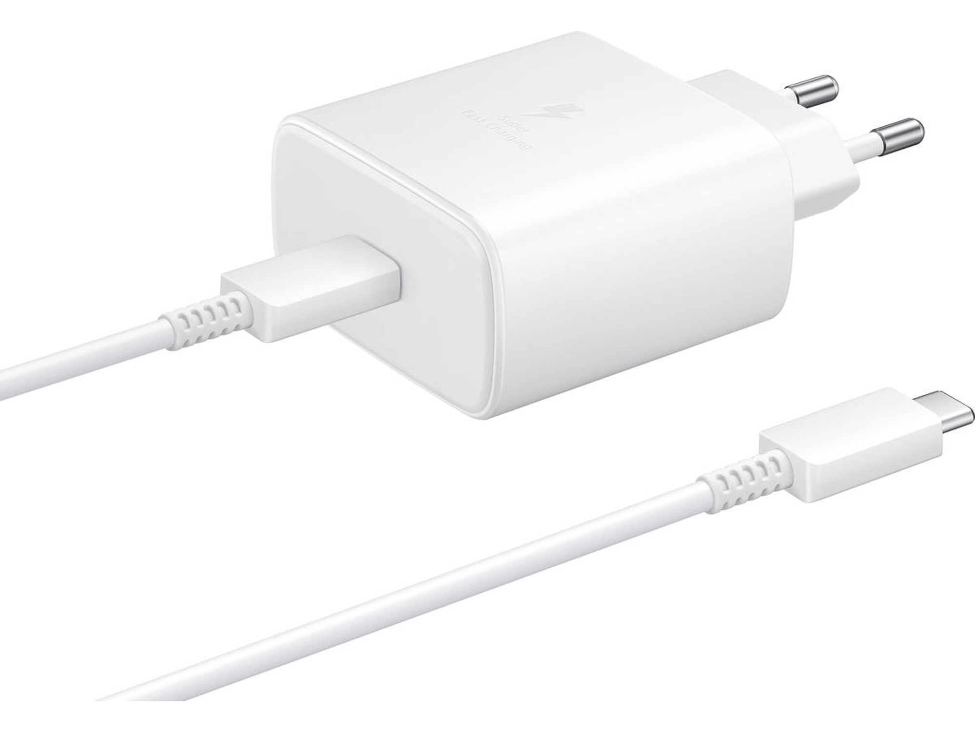 Cargador SAMSUNG EP-TA845 (USB-C - 45W - Blanco)