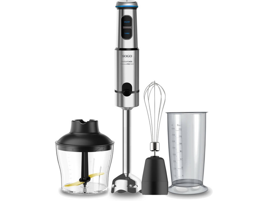 Batidora de Mano + Acessorios SOGO BAT-SS-14490 (1500 W - 800 ml)