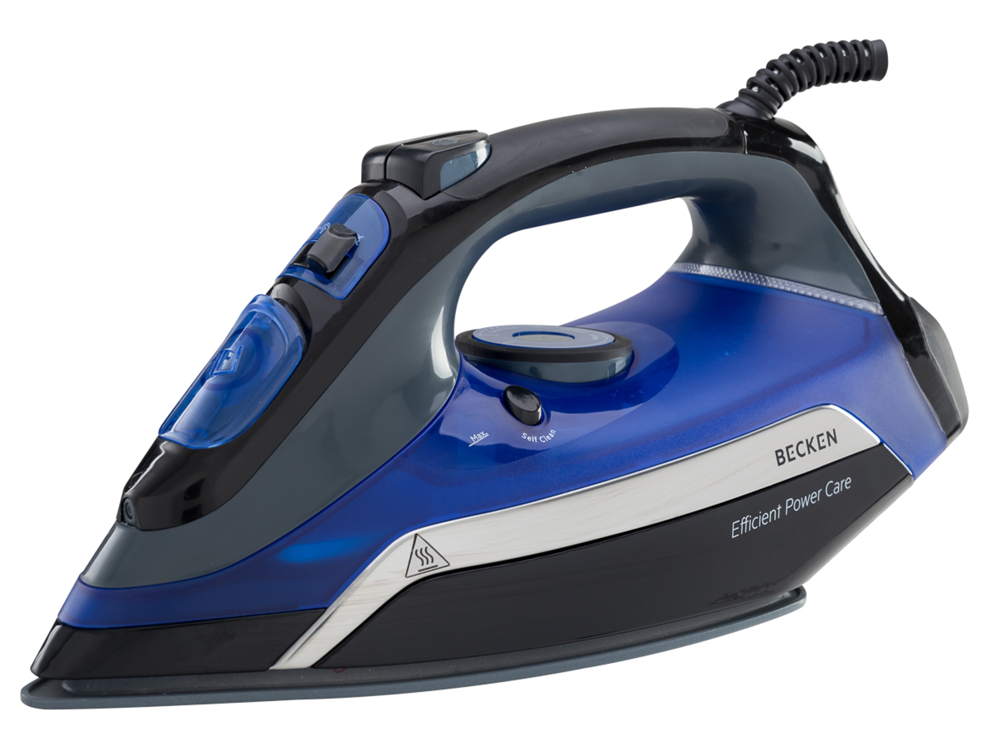 Plancha de Vapor BECKEN Bsi-1604 (Caja Abierta - Chorro Vapor g/min - Suela Cerámica)
