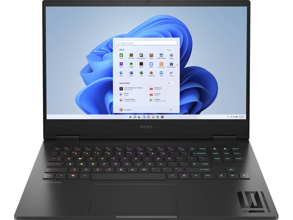 Portátil Omen 16-wd0002ns (16.1" - Core i7-13620H - 32GB DDR5 2DM 5200 - 1TB PCIe 4x4 - NVIDIA GeForce RTX 4060 8GB VRAM)