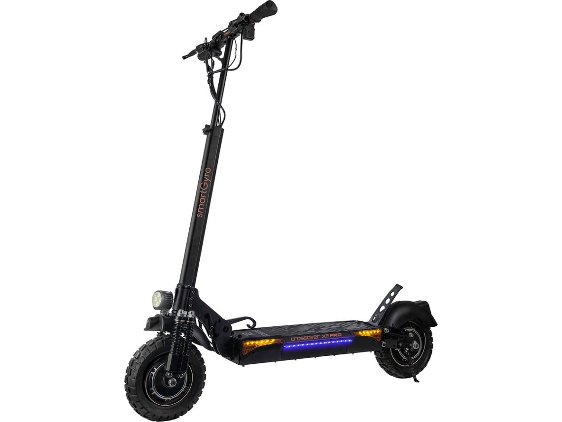 Patinete Elétrico SMARTGYRO Xtreme Crossover X2 Pro (2400 W - Autonomía: 60 Km - Negro)
