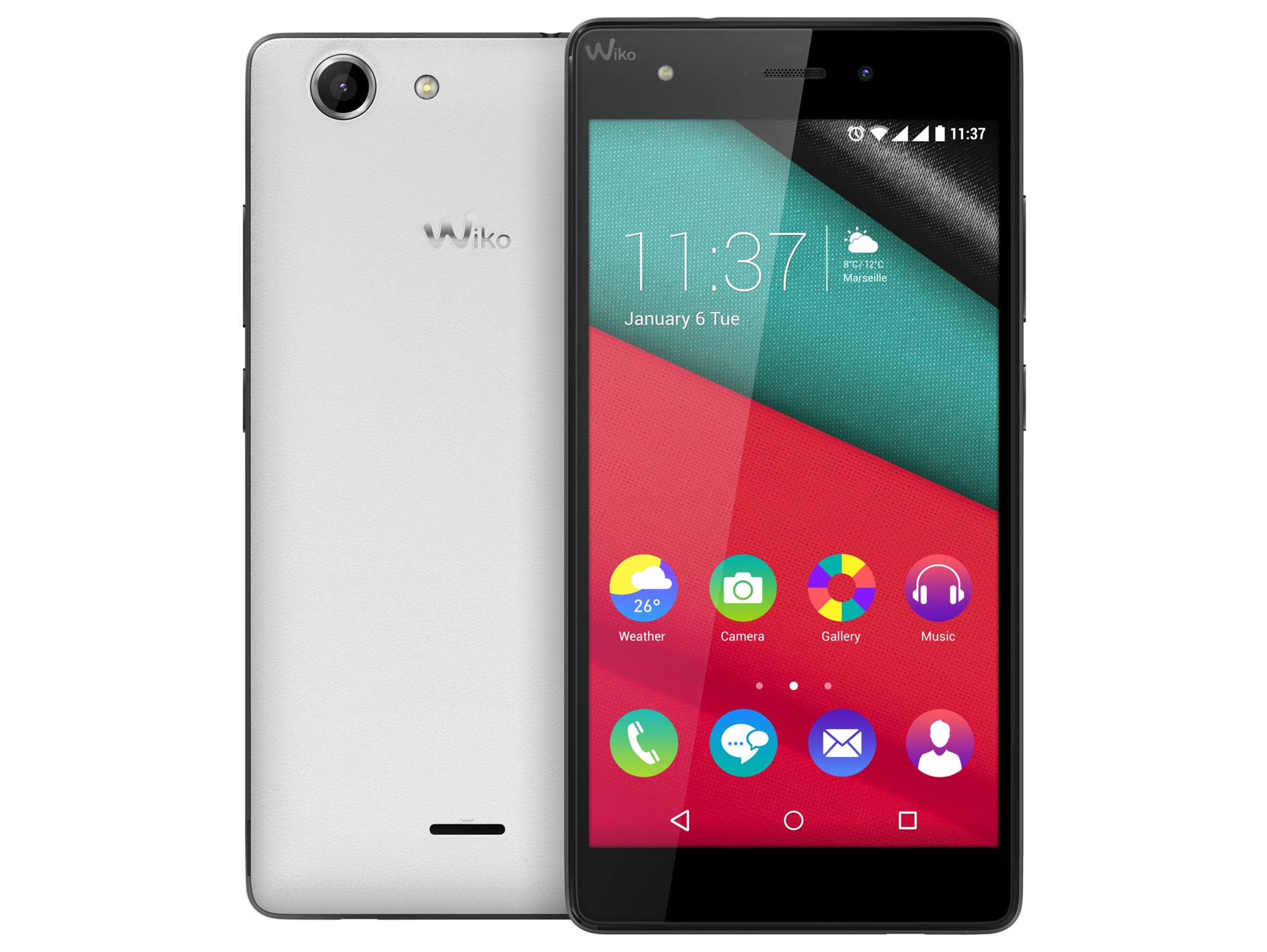 Smartphone WIKO Pulp 5'' 16GB blanco