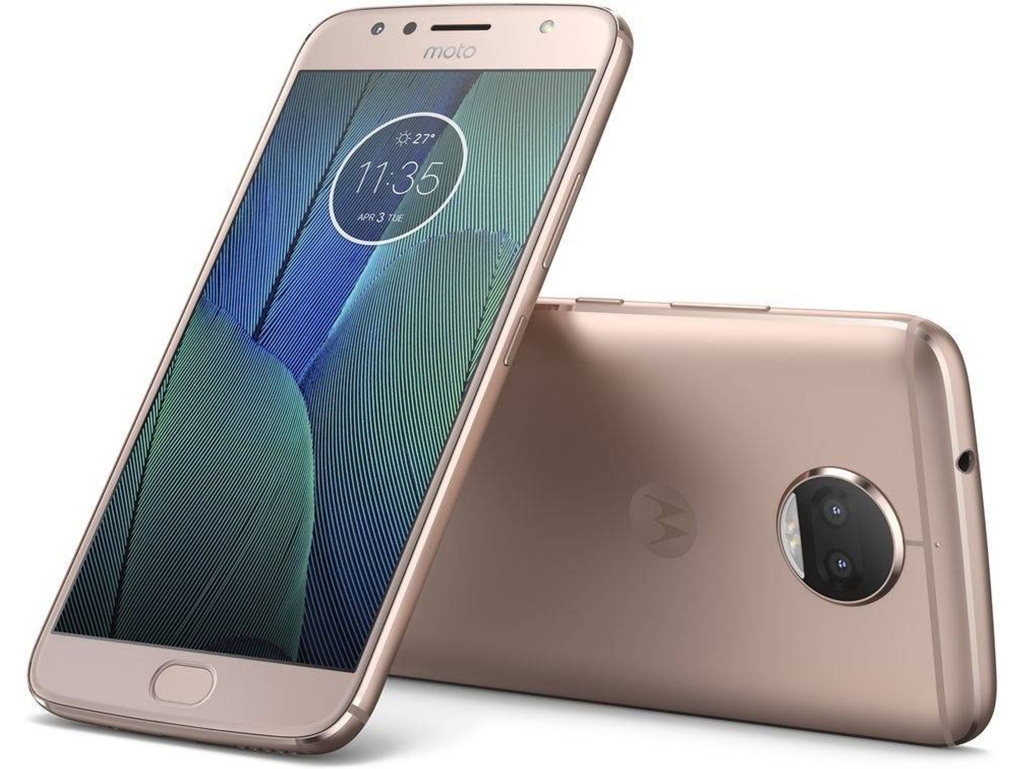 Smartphone MOTOROLA Moto G5S Plus (5.5'' - 3 GB - 32 GB - Dorado)