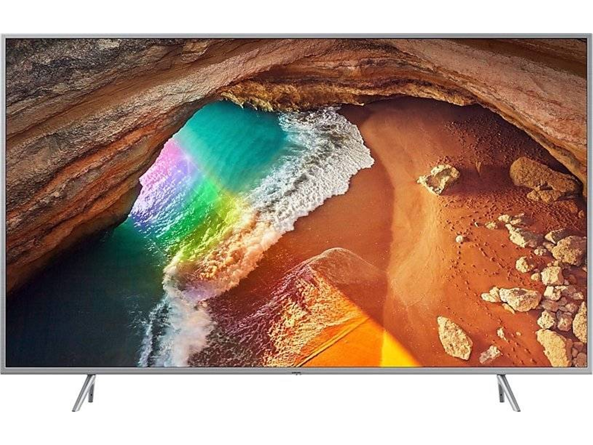 TV SAMSUNG QE55Q64RATXXC (QLED - 55'' - 140 cm - 4K Ultra HD - Smart TV)