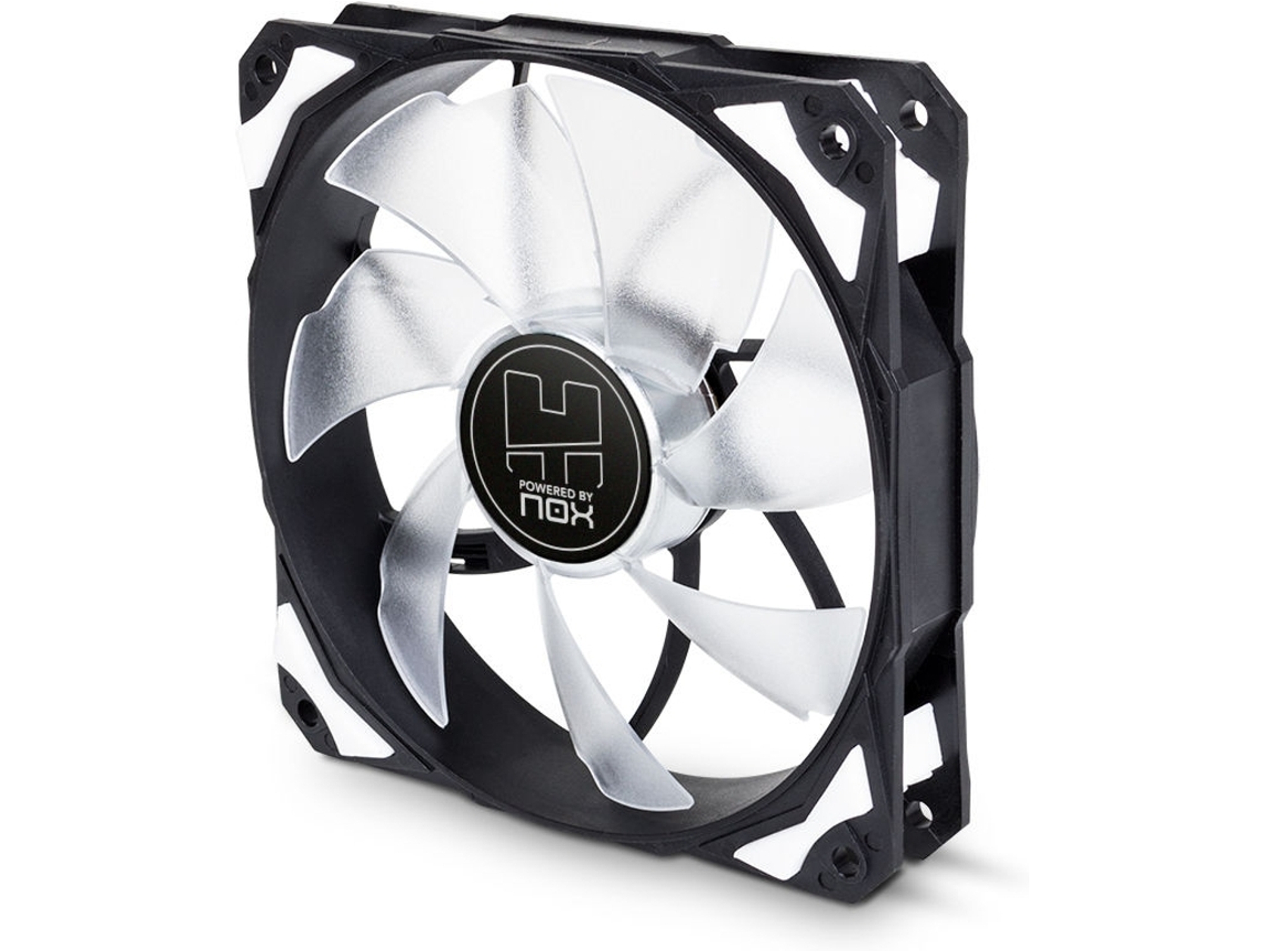 Ventilador PC NOX H-Fan 120mm Led Blanco