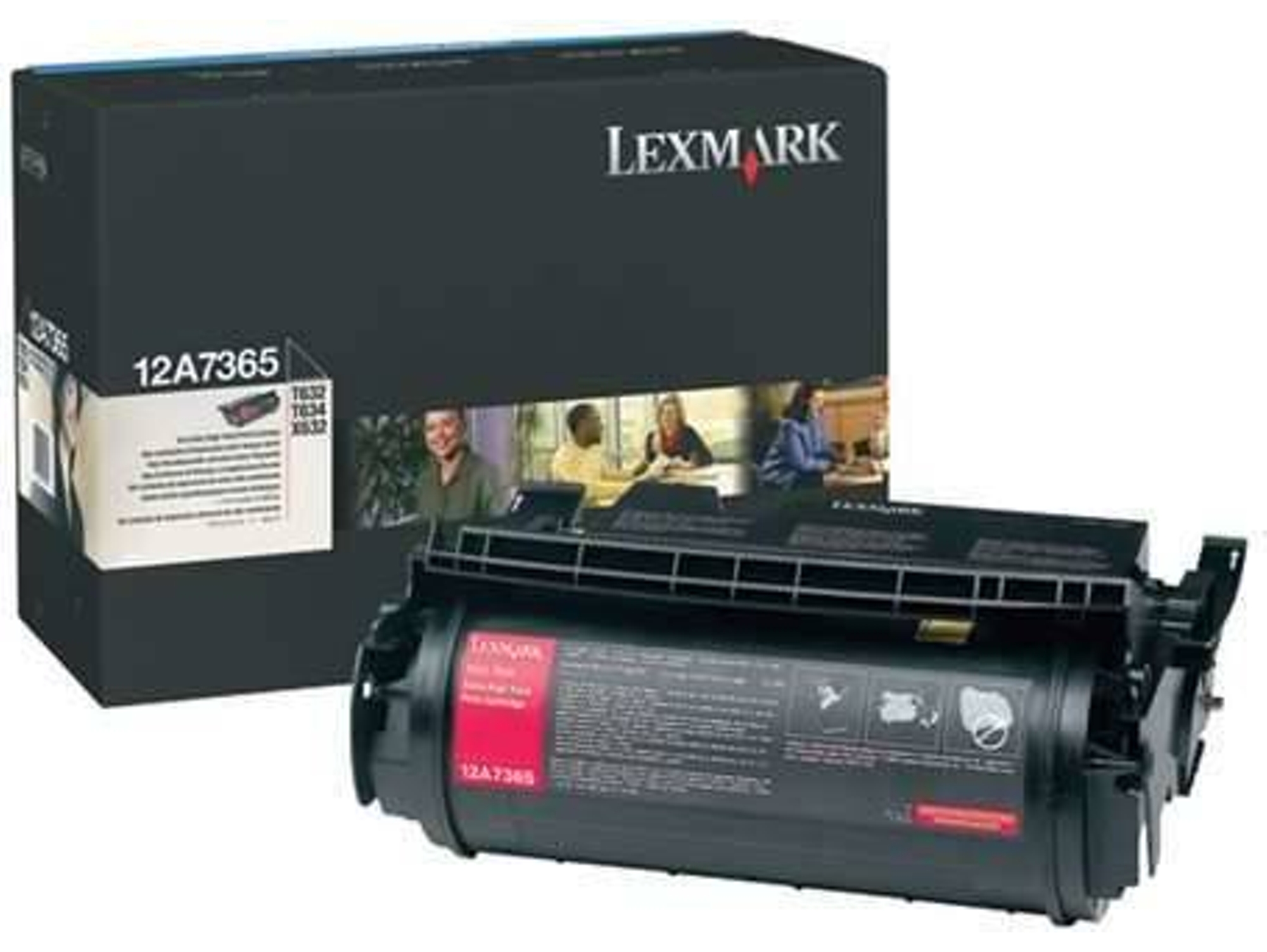 Cartucho de tóner LEXMARK 12A7365