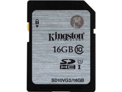 Tarjeta SD KINGSTON  CL-10 UHS-I 16GB