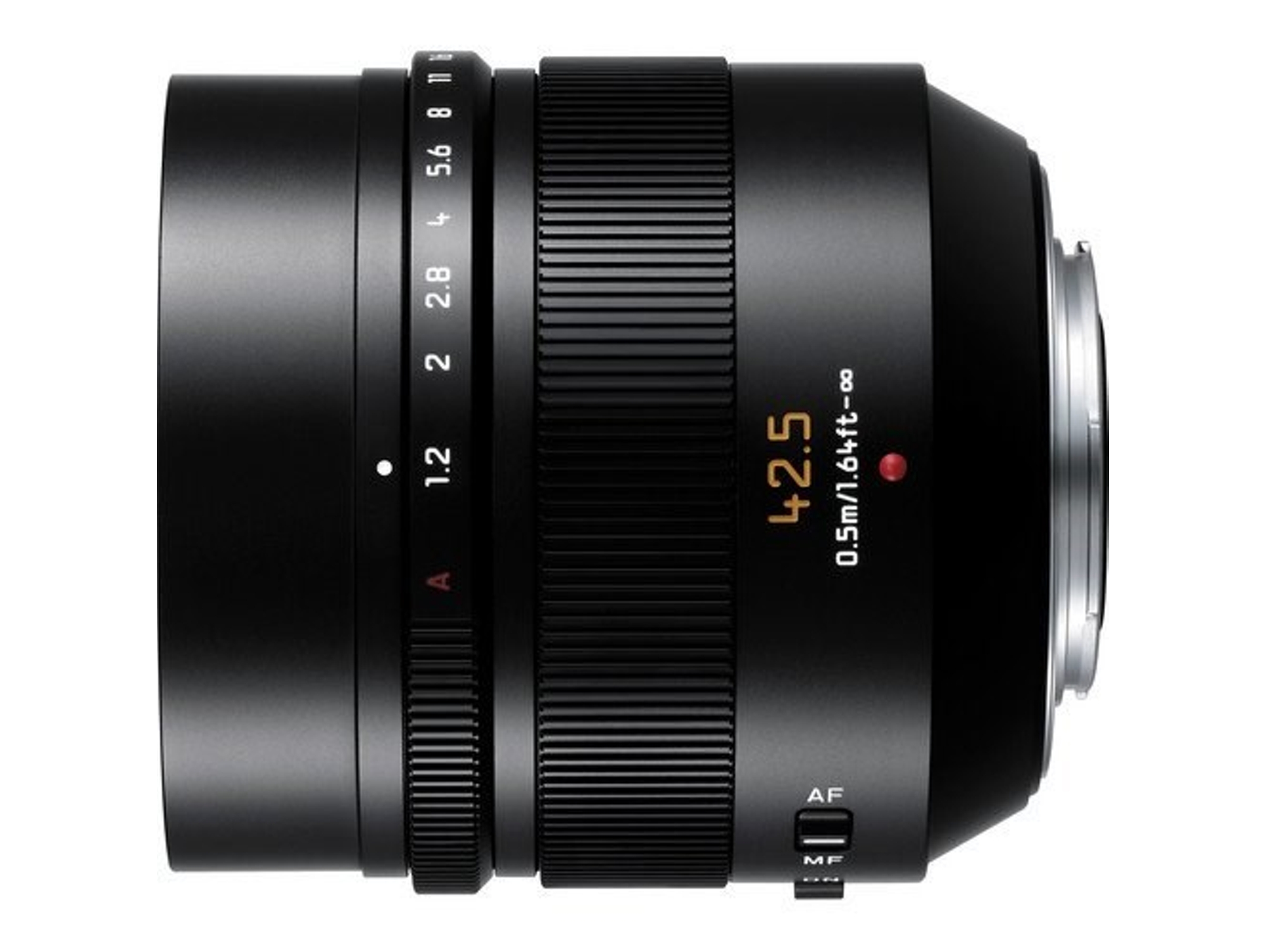Objetivo PANASONIC Lumix H-NS043E 42.5mm f/1.2 (Encaje: Micro 4/3 - Apertura: f/1.2 - f/16)