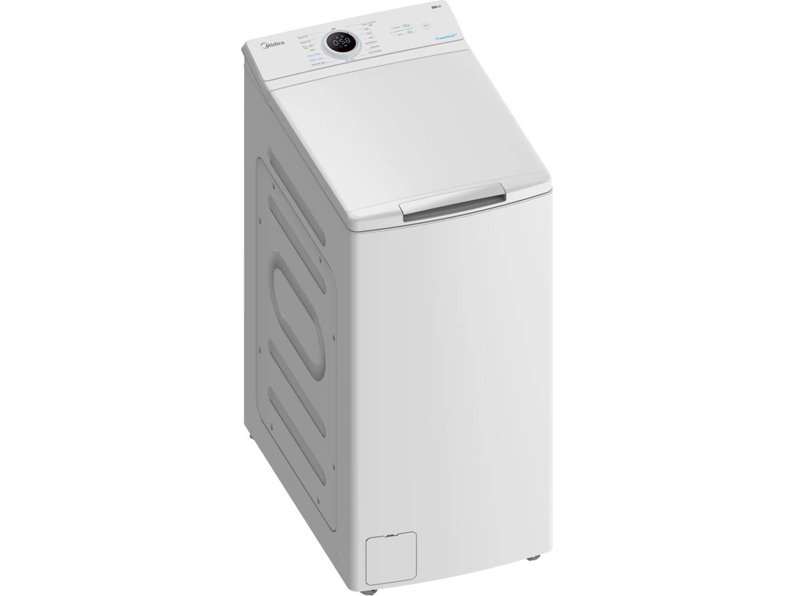 Lavadora MIDEA MF100T80B/W-ES A (8 kg - 1300 rpm - Blanco)