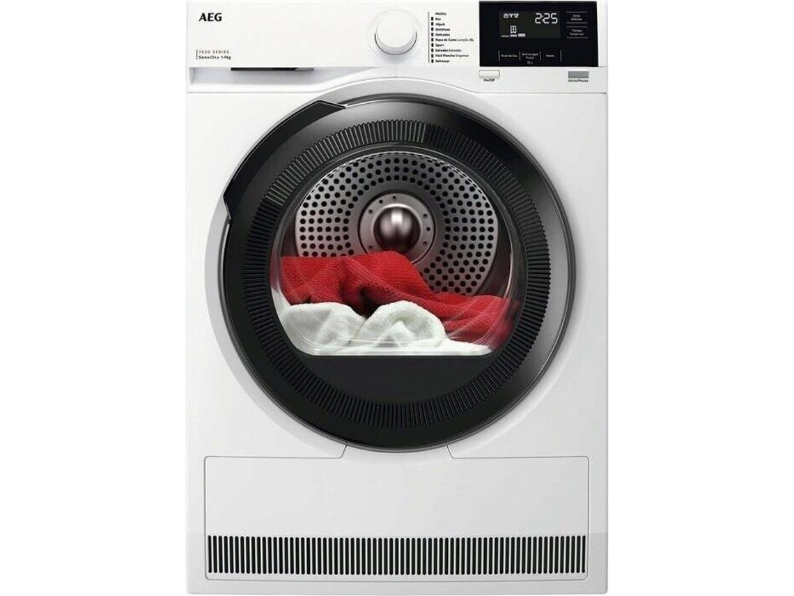 Secadora AEG TR719G4PB (9kg Bomba de calor Blanco) Worten