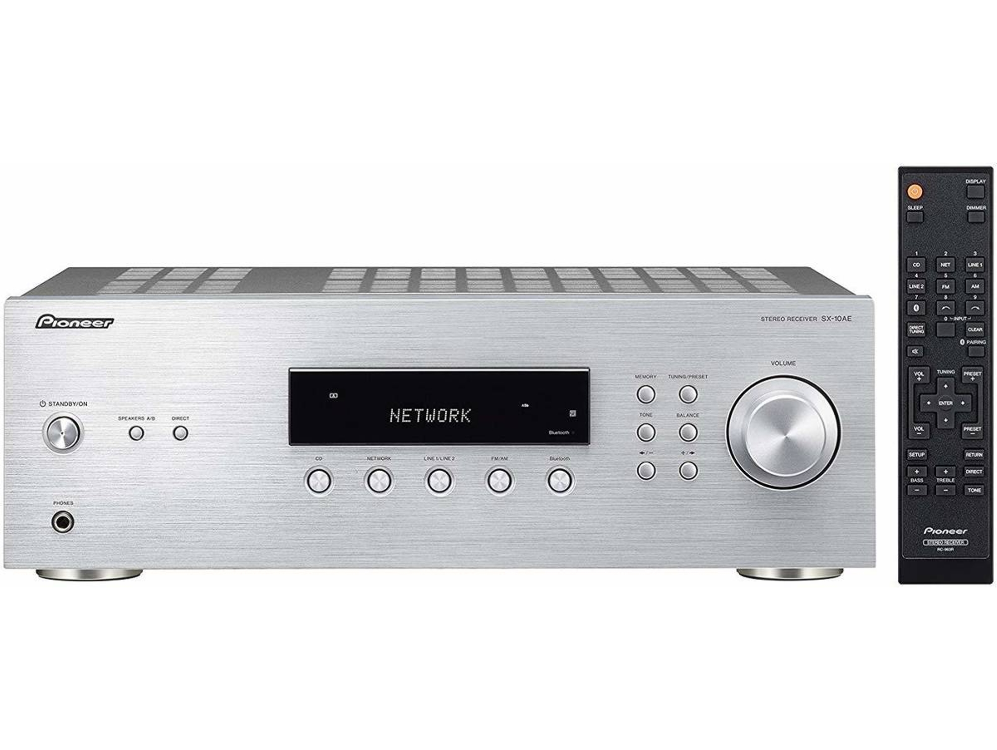 Receptor Estéreo PIONEER  SX-10AE Plata