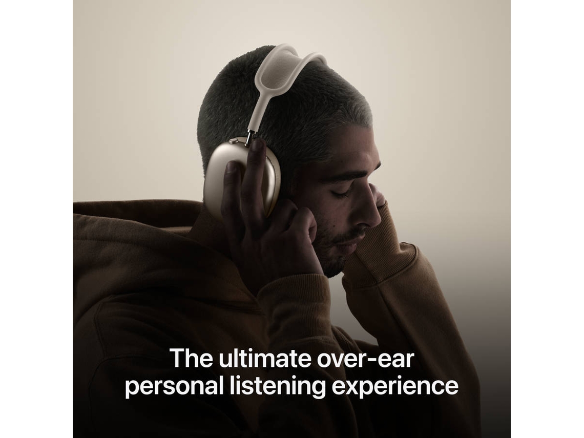 Auriculares Bluetooth APPLE AirPods Max (Over Ear - Micrófono