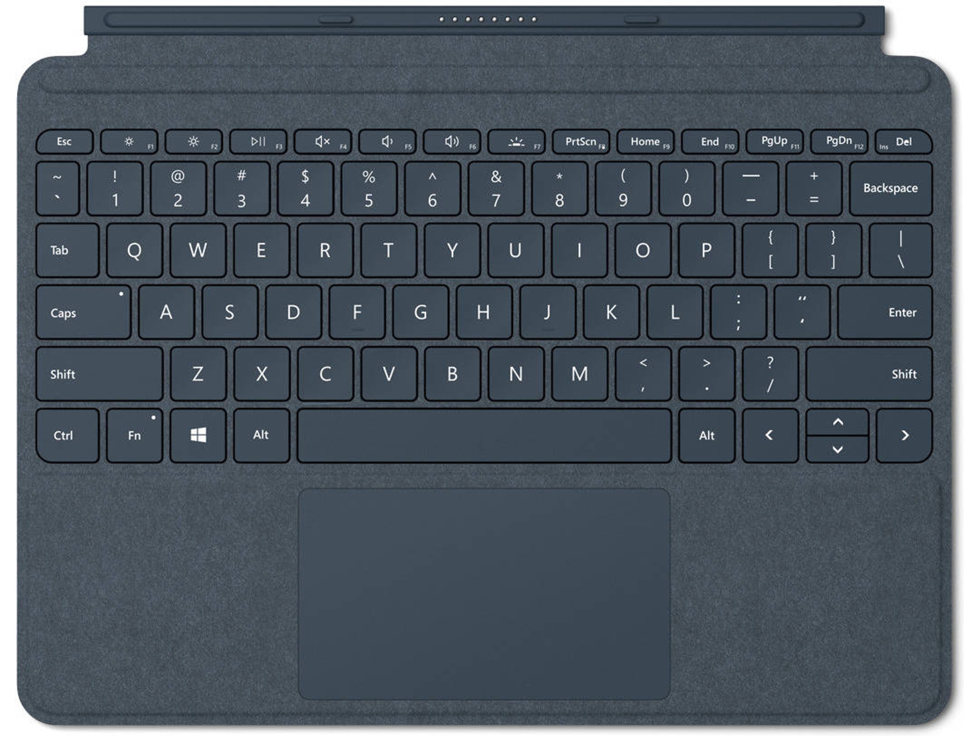 Funda Teclado MICROSOFT Signature Type Cover (Surface Go - Azul)