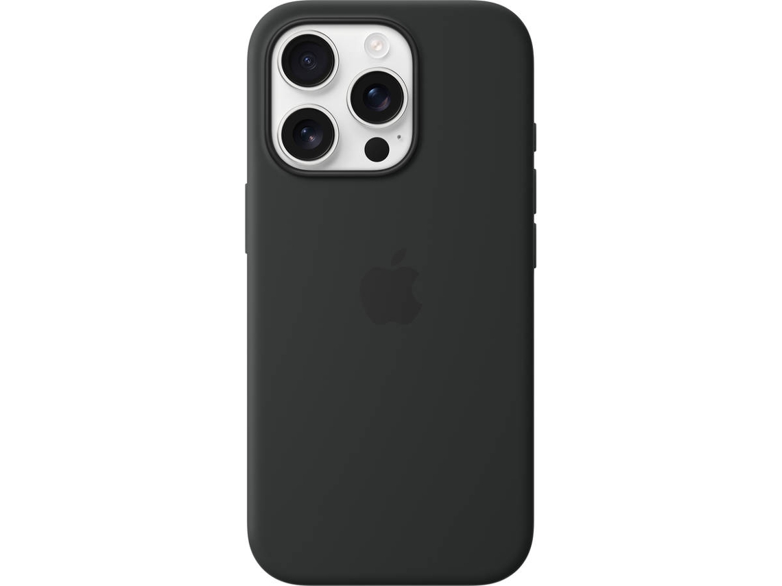 Funda APPLE Silicone Case con MagSafe para iPhone 16 Pro (Black)
