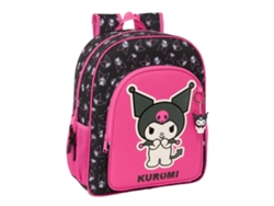 Mochila Junior SAFTA Kuromi (32 x 38 x 12 cm)