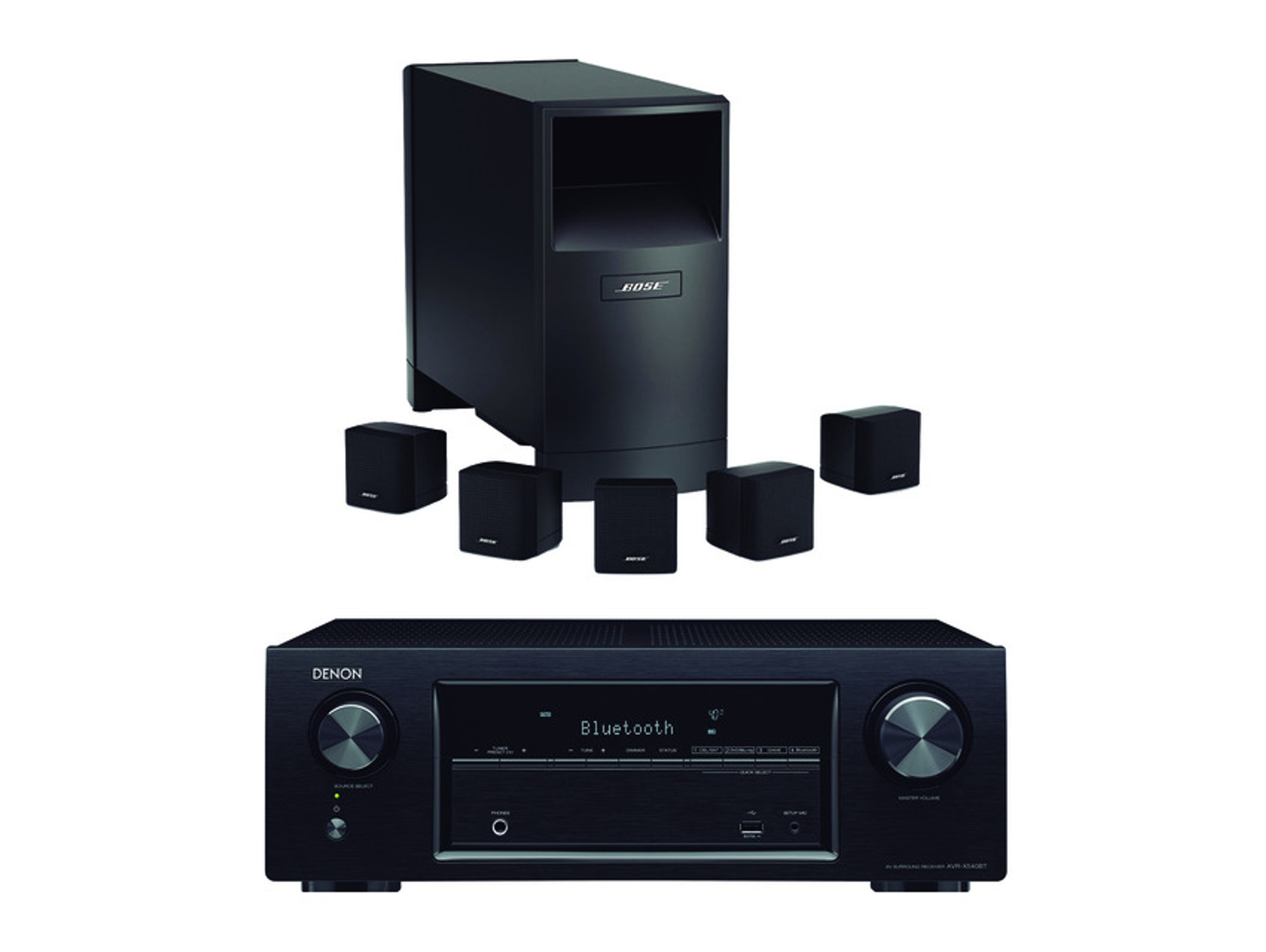 Home Cinema DENON AVR-X540+AM6 SIST 546 5.1 UHD