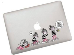 Carcasa MacBook Pro LA VOLATIL 13'' Café