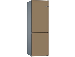 Frigorífico Combi BOSCH KVN39IC3B  (No Frost - 203 cm - 366 L - Marrón)