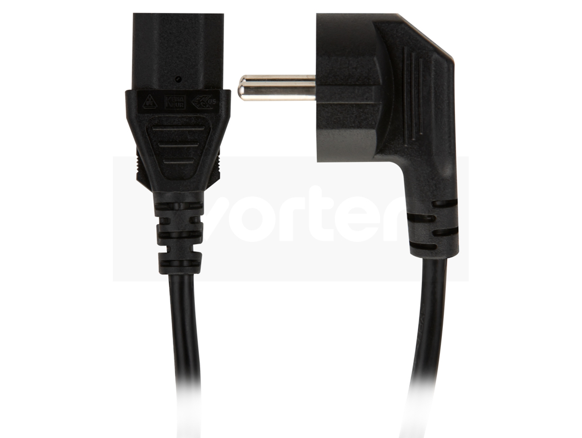 Cable de Alimentación MITSAI (C13 - 1.8m - Negro)