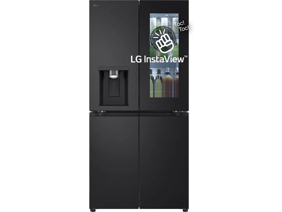 Frigorífico Americano LG GMG860EPBE InstaView (No Frost - 178.7 cm - 508 L - Negro)
