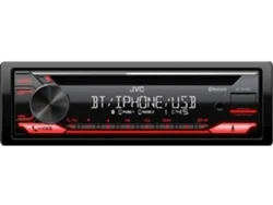 Autorrádio JVC Kd-T812 - 200W - Bluetooth (Negro - Rojo)