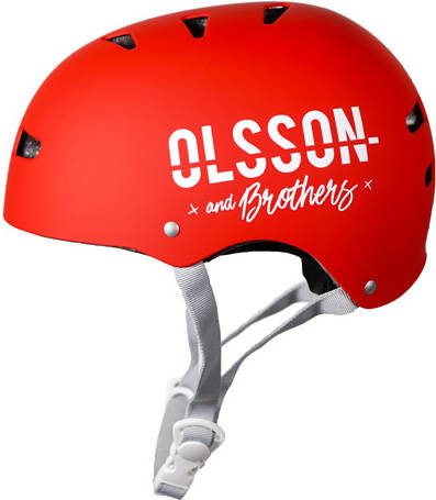 Casco OLSSON S02CM0027 (Rojo  - S/M)