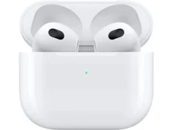 Airpods 3ª Generación APPLE (In Ear - Micrófono - Blanco) + Caja de Carga Lightning