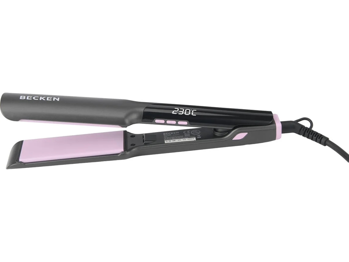 Plancha de Pelo BECKEN XL PRO BHS9924 (Cerámica - 150-230 ºC)
