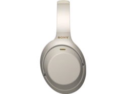 Auriculares Bluetooth Multipoint SONY Wh1000Xm3S (Over Ear - Micrófono - Noise Cancelling - Plateado) — Over Ear