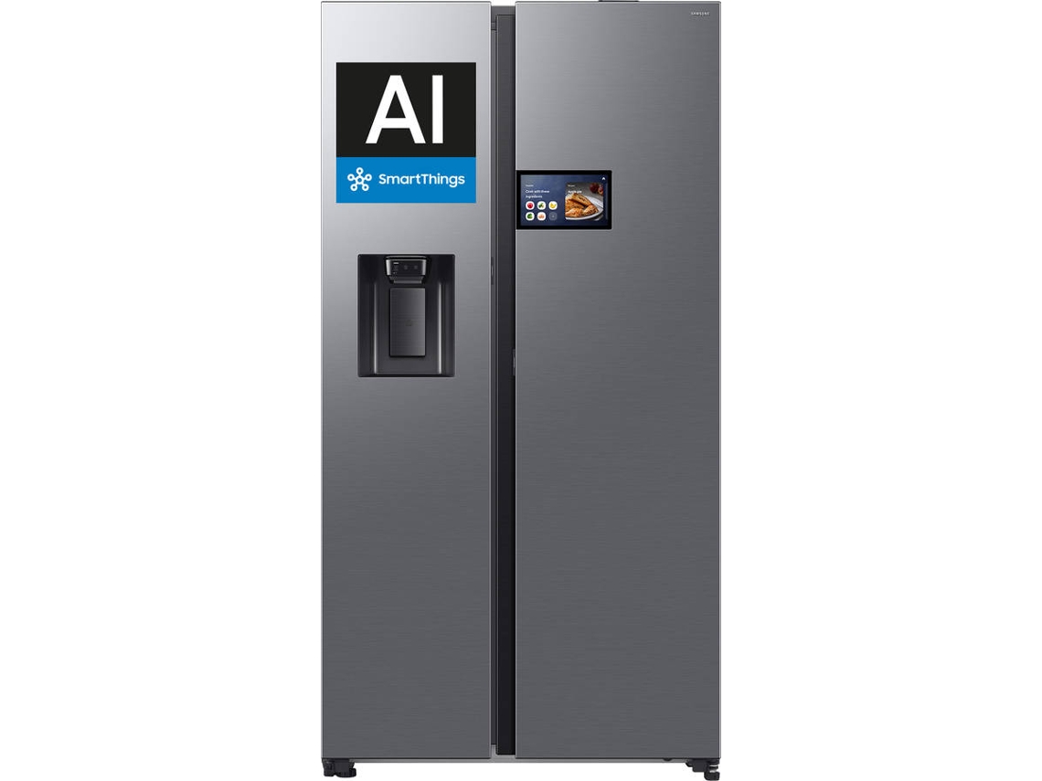 Frigorífico Americano SAMSUNG RS90F64EETEF E (No Frost - 178.4 cm - 621 L - Inox)